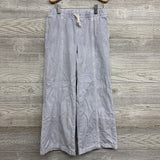 Pull On Drawstring Wide Leg Jeans 8