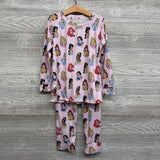2 Pc LS PJs Disney Princesses 8-9