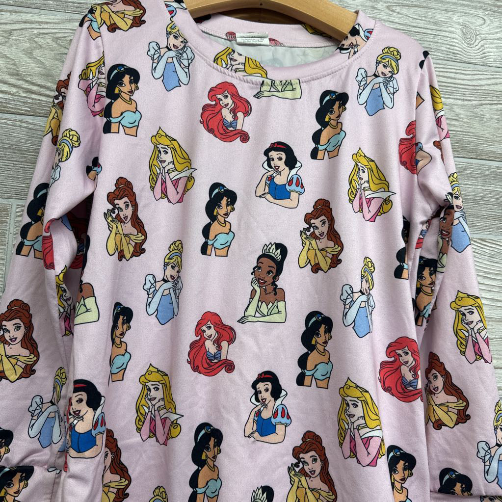 2 Pc LS PJs Disney Princesses 8-9