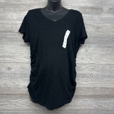 NEW V Neck Ruched Shirt XL