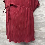 NEW Accordion V Neck Blouse L