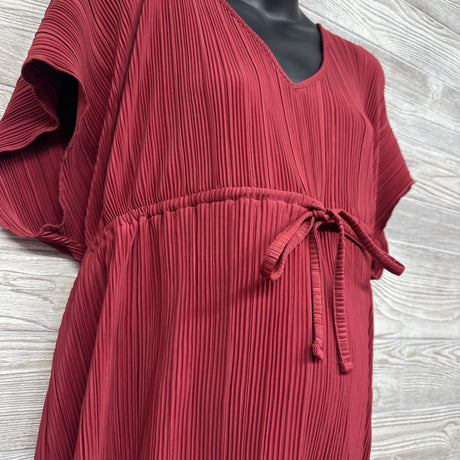 Accordion V Neck Blouse L