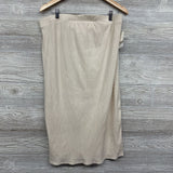 NEW Ribbed Maxi Skirt Large