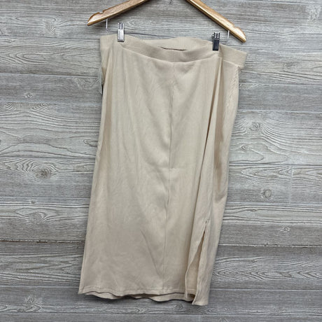 NEW Ribbed Maxi Skirt Large