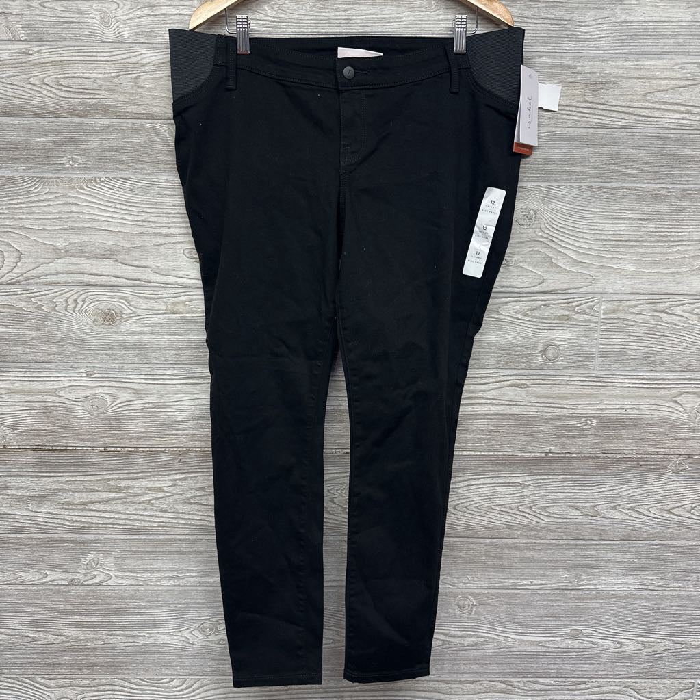 NEW Side Panel Skinny Jeans 12/Large