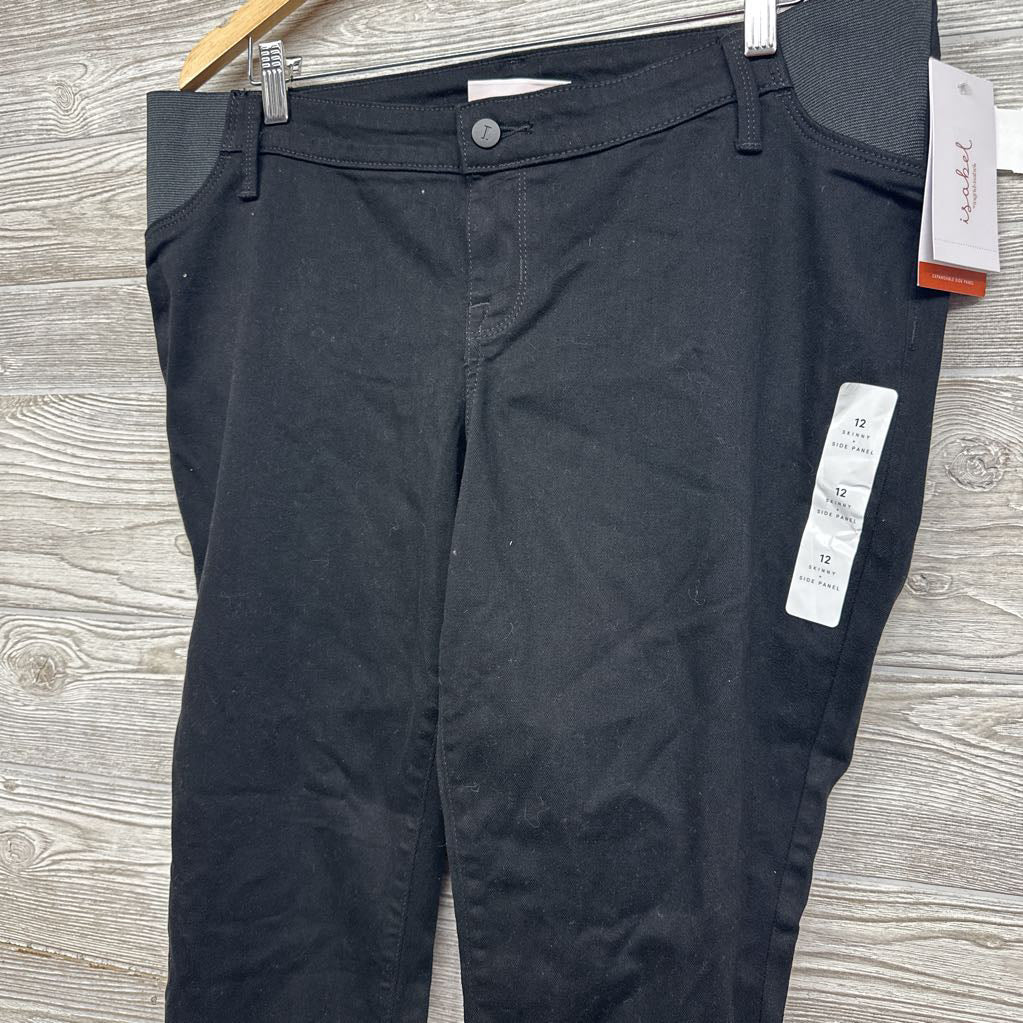 NEW Side Panel Skinny Jeans 12/Large