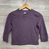LS Ribbed Henley Shirt 4-5