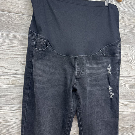 Full Panel Distressed Skinny Jeans XL