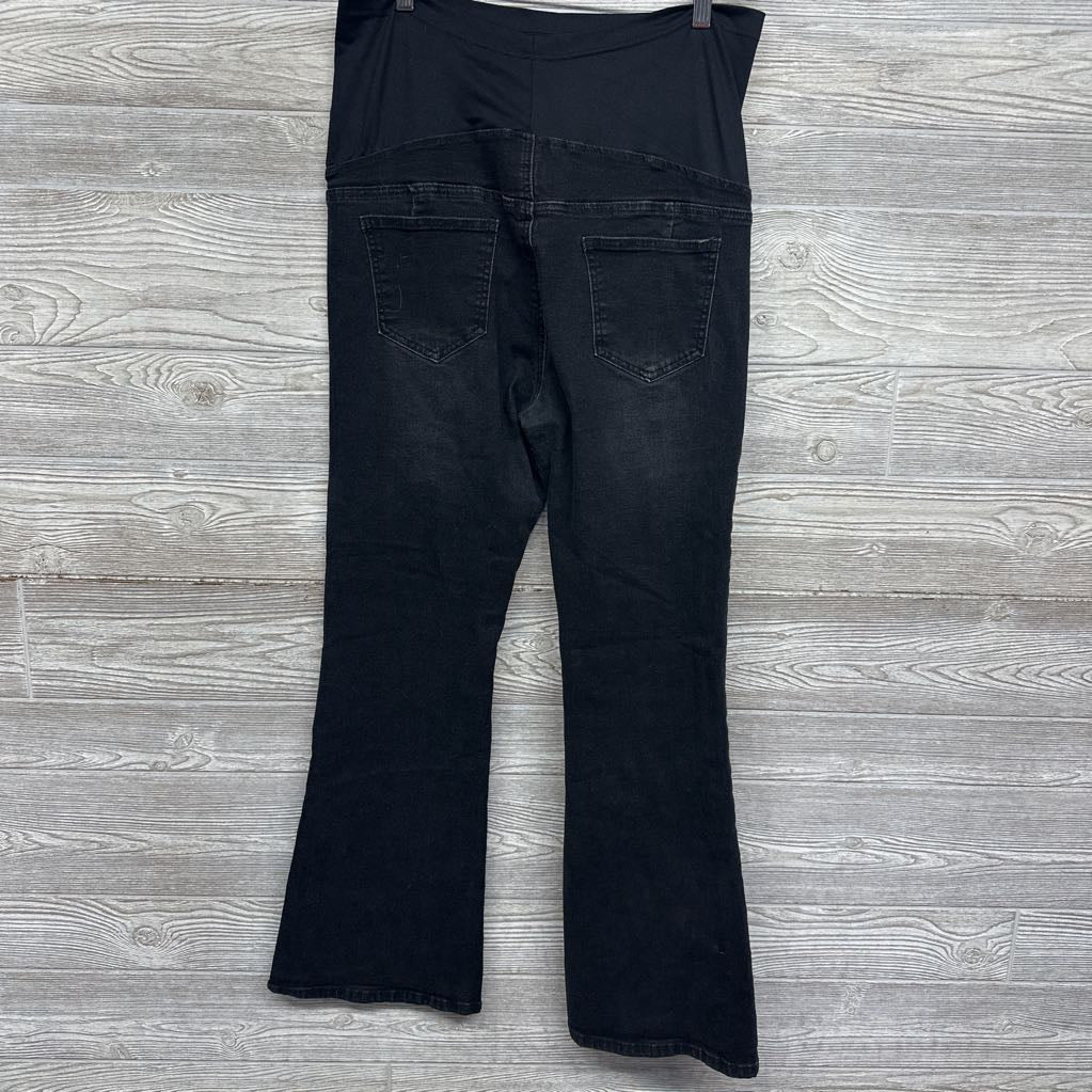 Full Panel Distressed Skinny Jeans XL