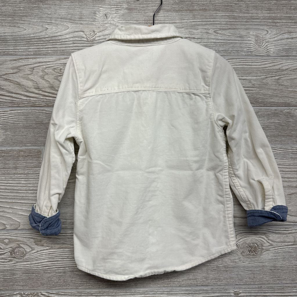 LS Cord Button Up Shirt 4T