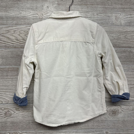 LS Cord Button Up Shirt 4T