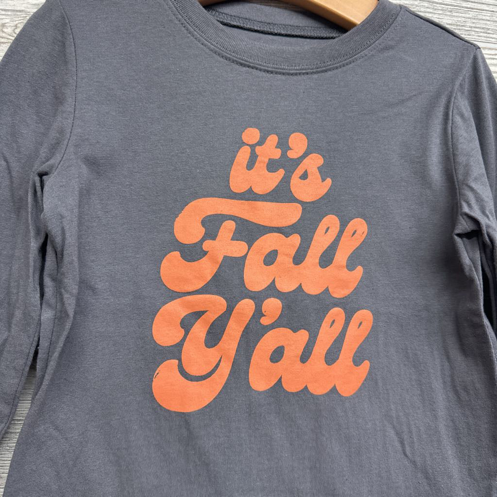 LS Shirt It's Fall Y'all 4T