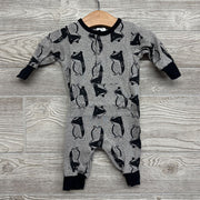 LS Henley Outfit Badger 0-3M