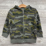Full Zip Hoodie Camo 3T