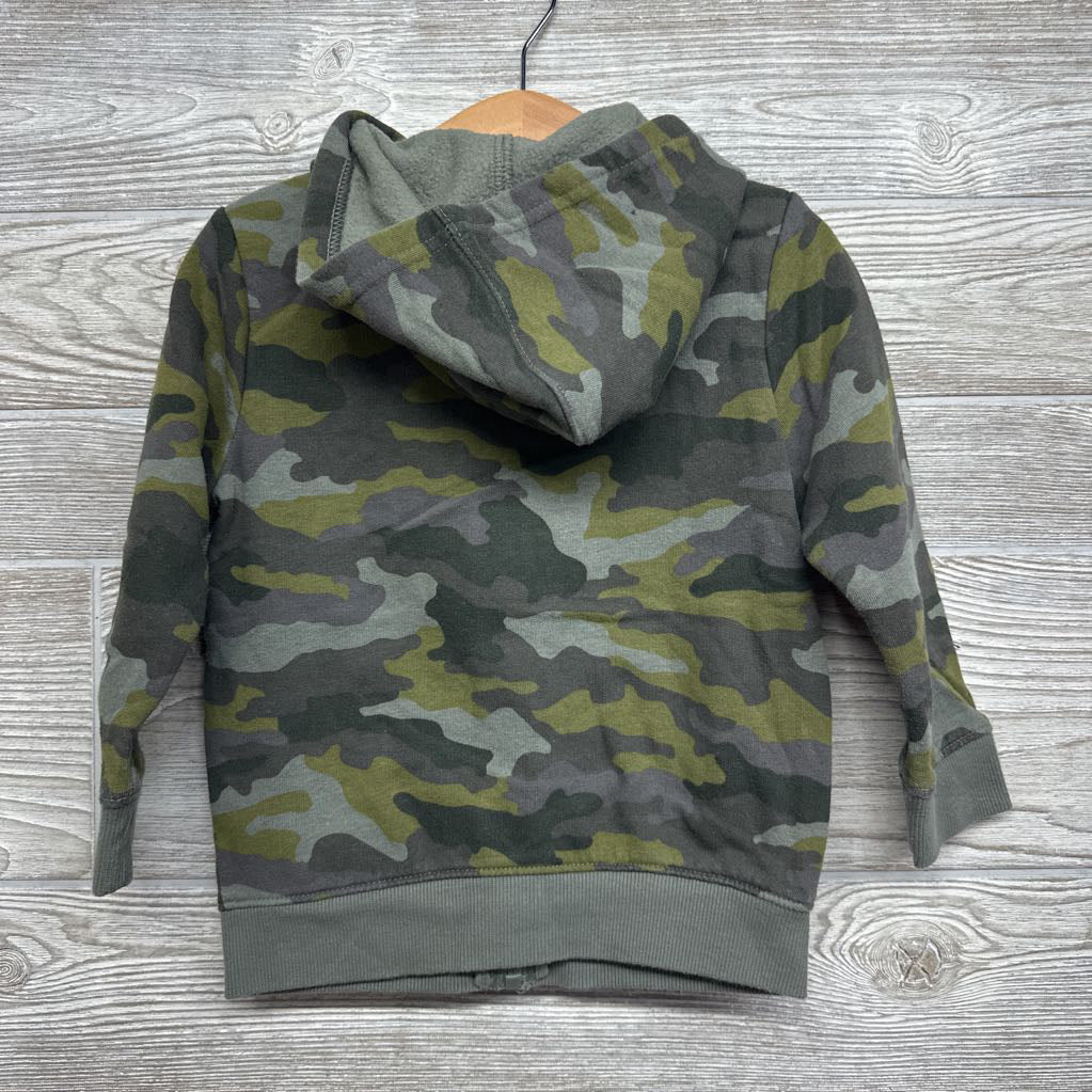 Full Zip Hoodie Camo 3T