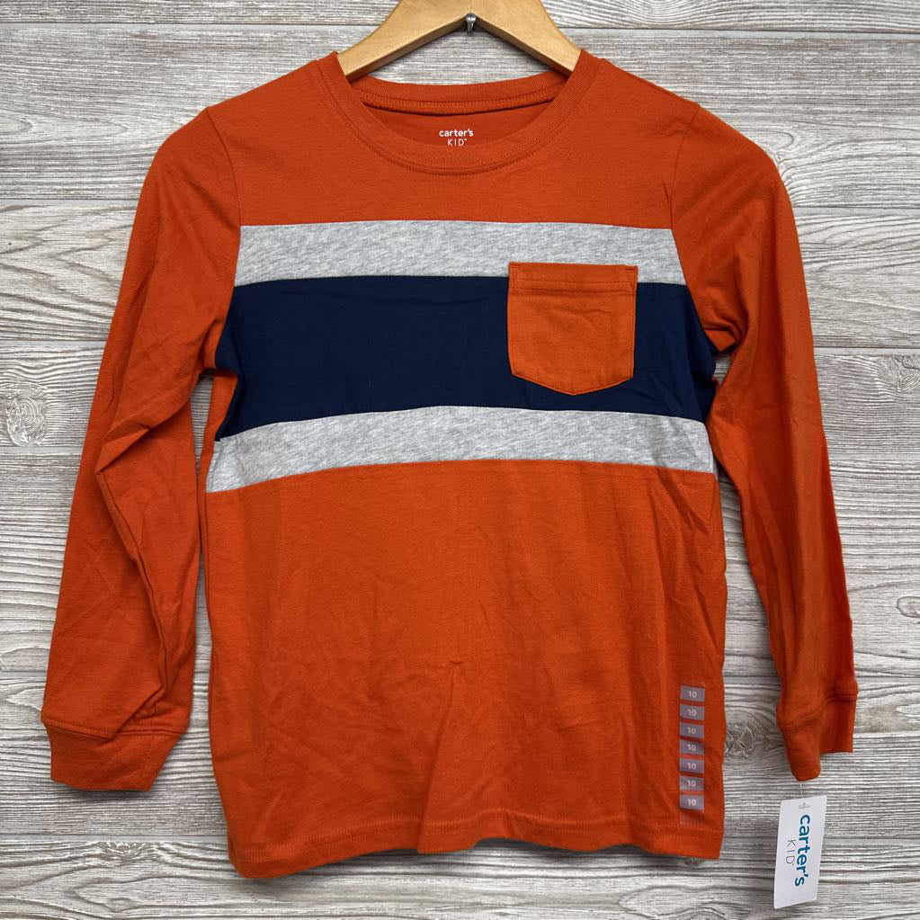 NEW LS Shirt Chest Pocket Stripes 10