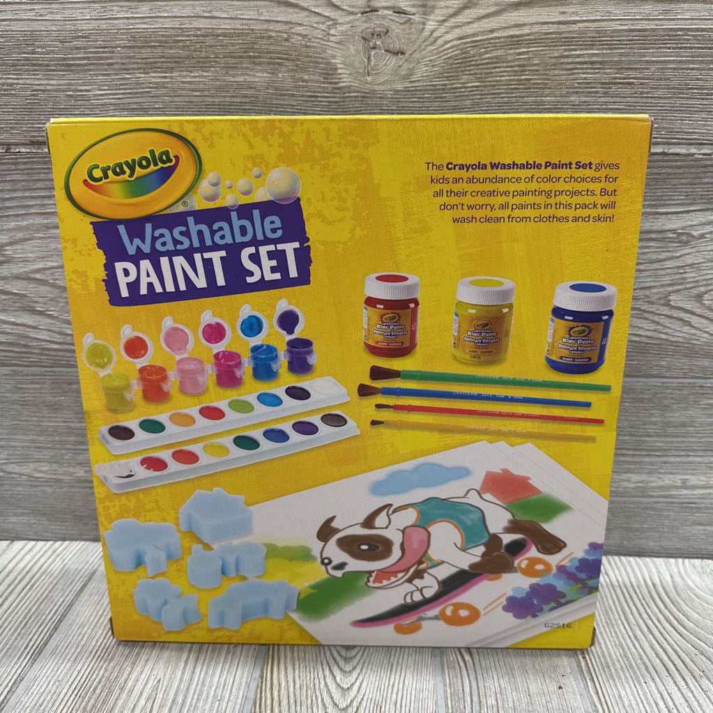 NEW 50 Pc Washable Paint Set