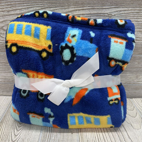 NEW Hooded Plush Vehicles Throw Blanket