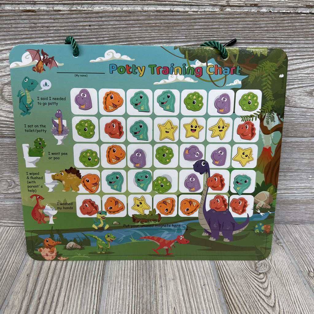Dinosaur Potty Training Chart