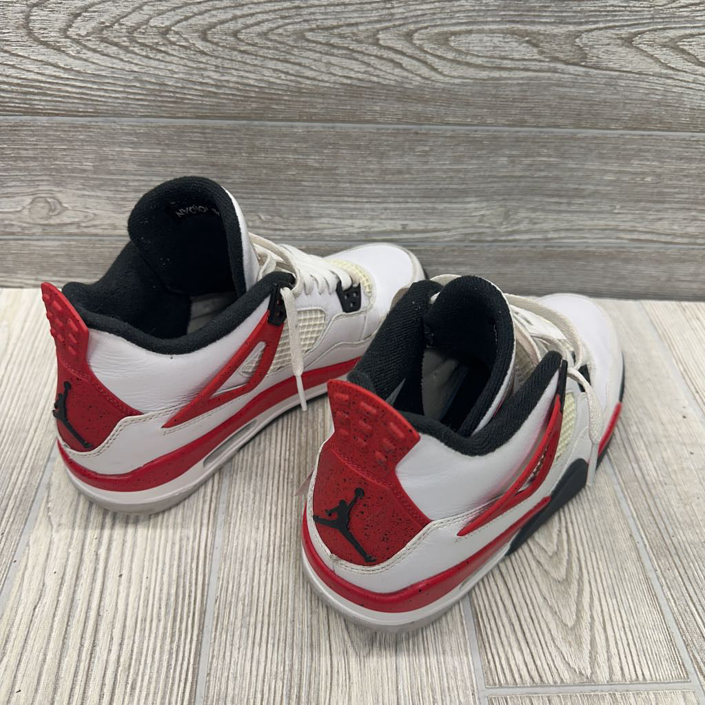 Retro 4 Red Cement Sneakers 7y