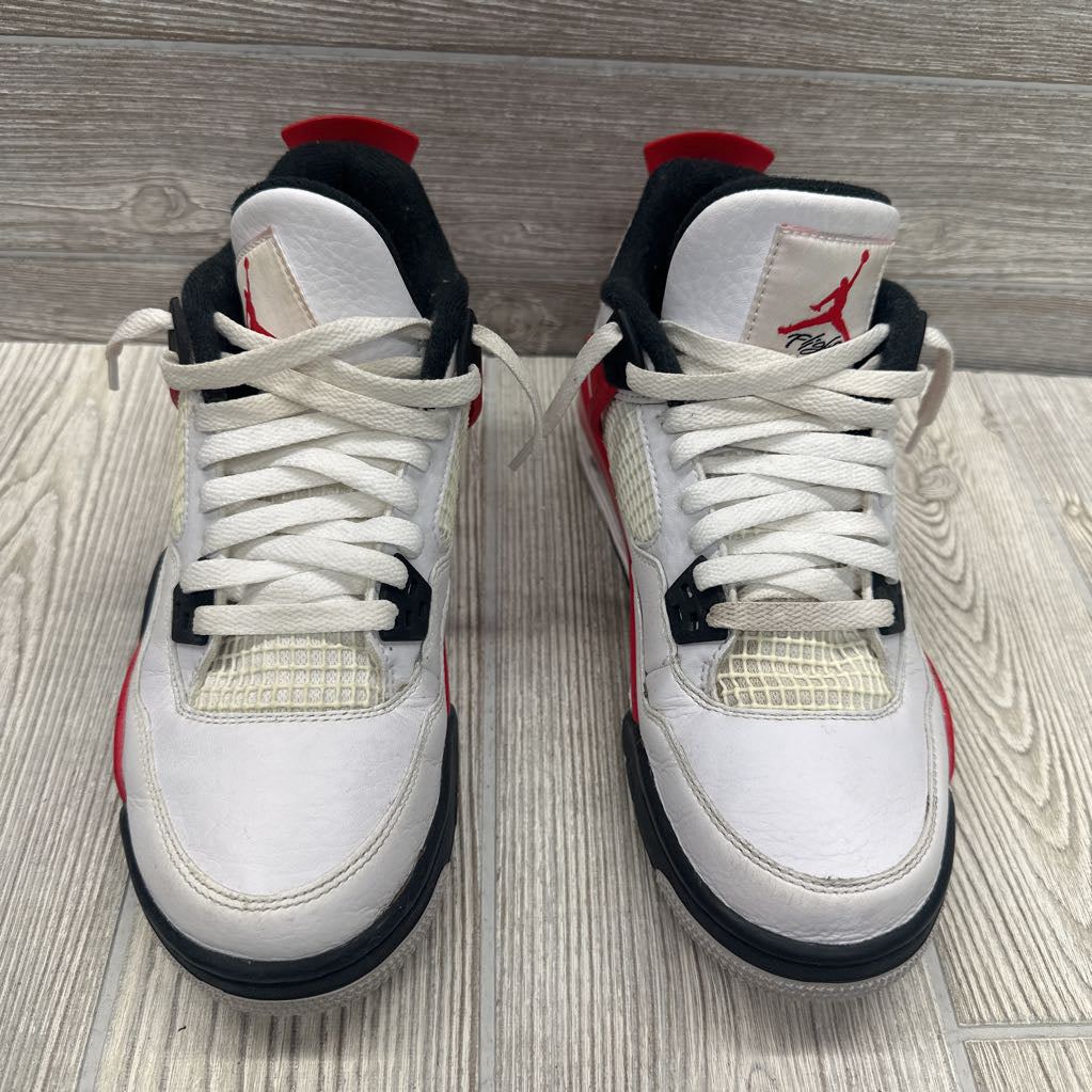 Retro 4 Red Cement Sneakers 7y