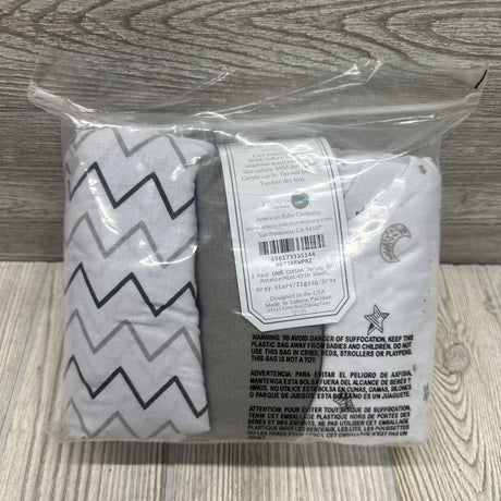 NEW 3 Pk Mini Crib Sheets
