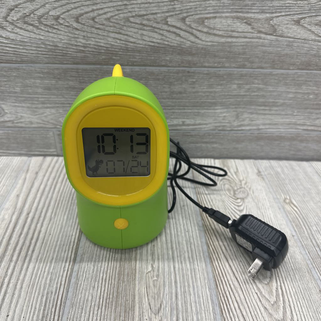 Dinosaur Sleep Trainer LED Alarm Clock