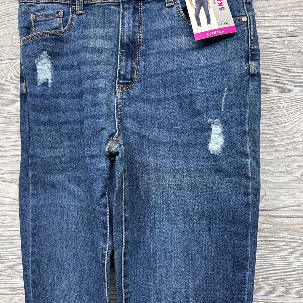 NEW Ripped High Rise Skinny Jeans 14