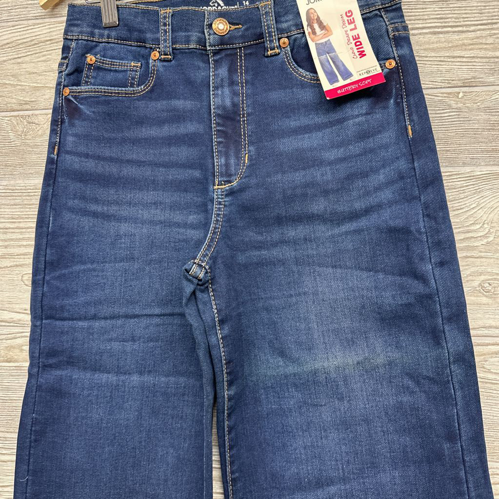 NEW Wide Leg Buttery Soft Jeans 14