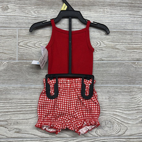 NEW Tank & Gingham Shorts Preemie