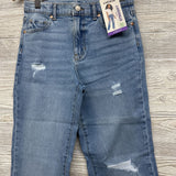 NEW Ripped Straight Baggy Jeans 14