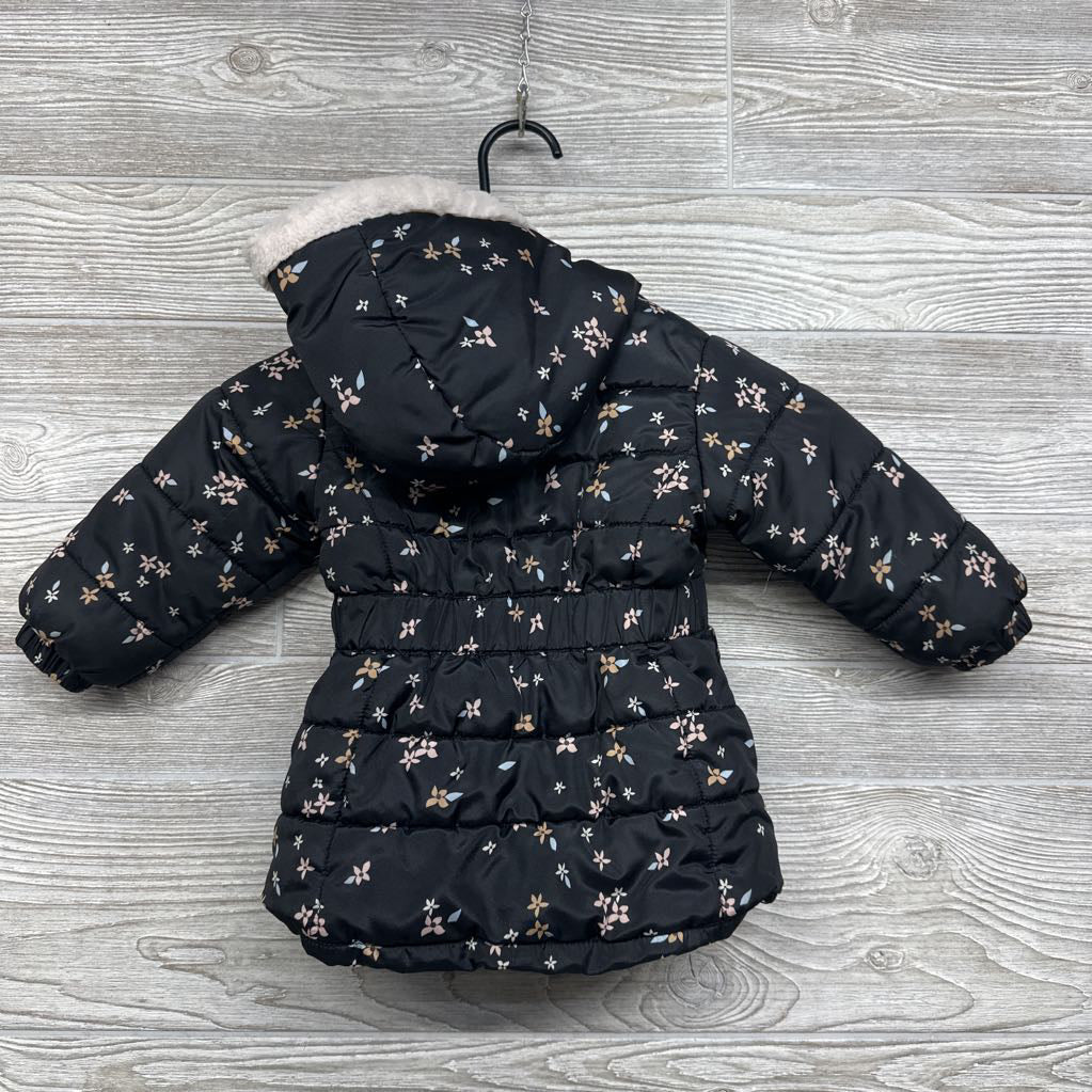 Winter Coat Flowers 18M