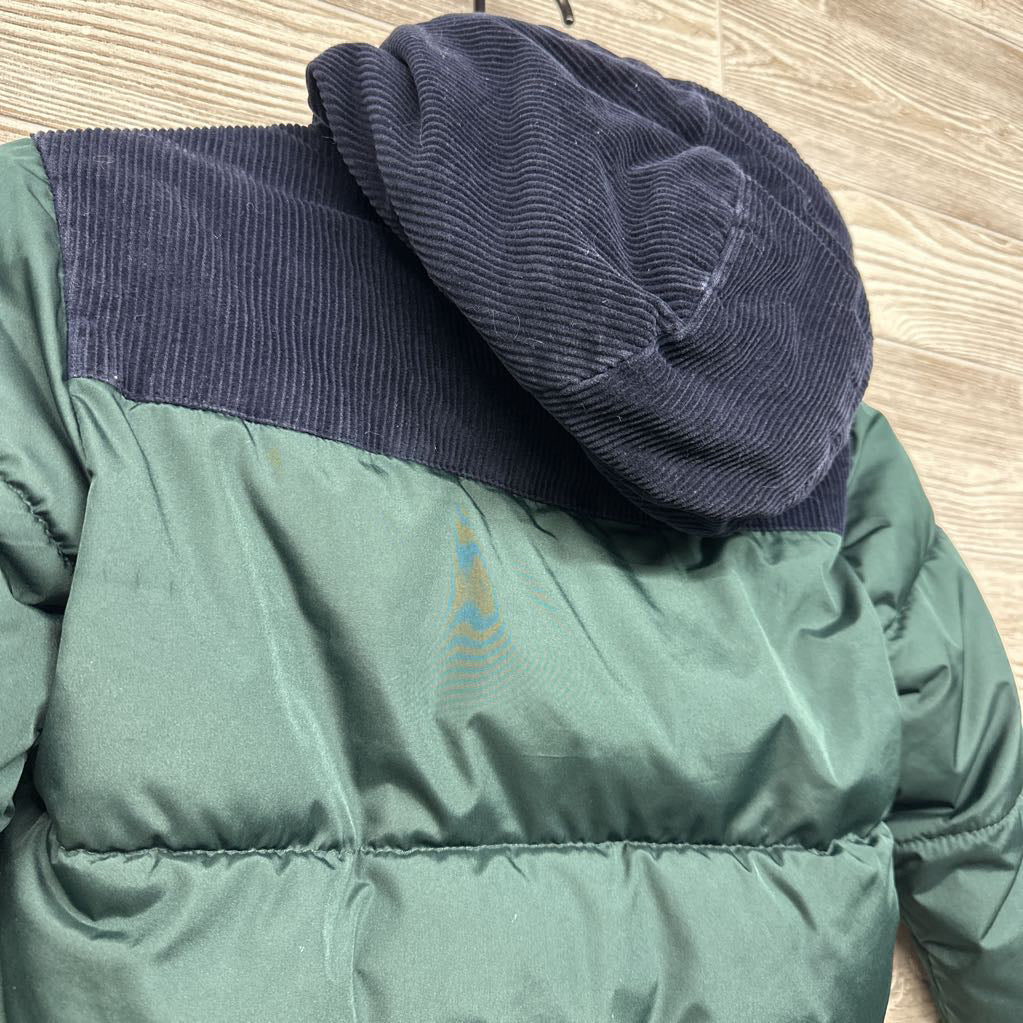 Puffer & Corduroy Winter Coat 6-7
