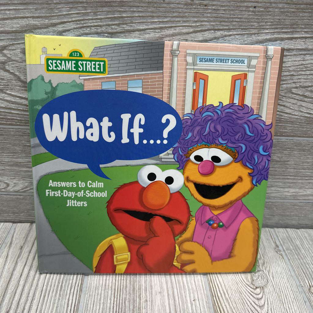 Sesame St. What If..? Hardcove Book