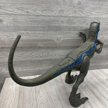 Super Colossal Velociraptor Blue Dinosaur