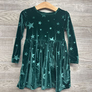 Velour Dress Stars 3t