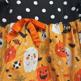 LS Dress Polka Dot Cat, Pumpkins,Ghost 2t
