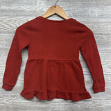 Waffle Knit LS Button Up Shirt 6-6x