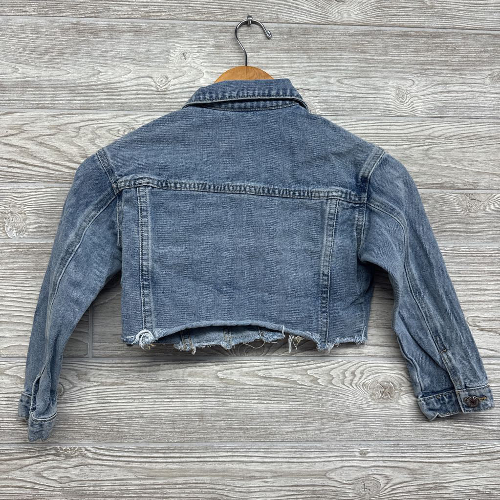 Crop Denim Jacket 8