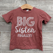 Shirt Big Sister Finally 2t
