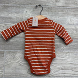 NEW Bodysuit Henley Bear Pocket 0-3M