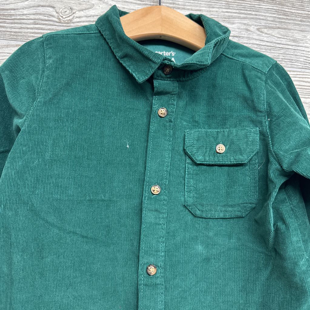 Button Up Corduroy Shirt 4t