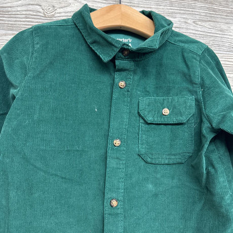 Button Up Corduroy Shirt 4t