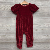 Velour Romper Jumpsuit 18M