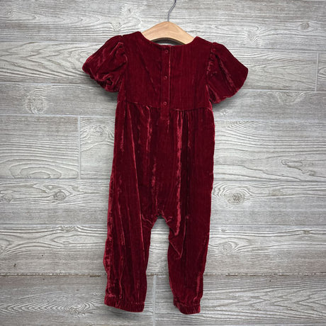 Velour Romper Jumpsuit 18M