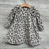 Ribbed Velour Dress Hearts 18M