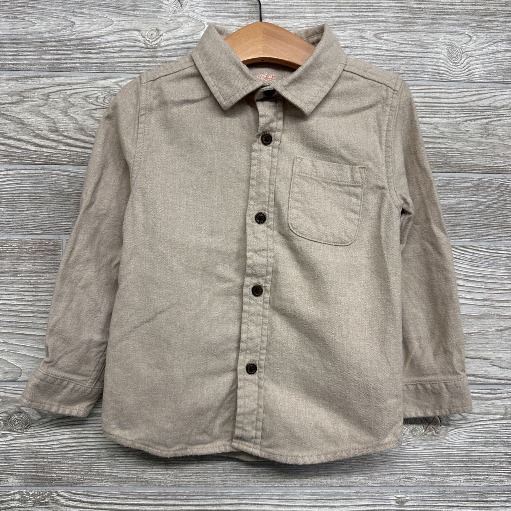 Button Up LS Shirt 4t