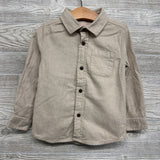 Button Up LS Shirt 4t