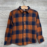Flannel Button Up Shirt 4t