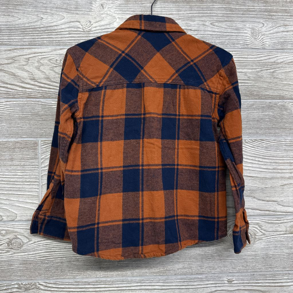 Flannel Button Up Shirt 4t
